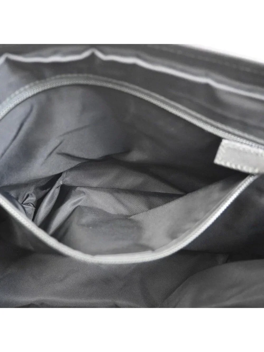 Gucci Sherry Line Messenger Bag Black Canvas Leather